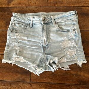 American Eagle Next Level Stretch mid-rise size 6 denim shorts